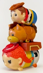 Disney Tsum Tsum *Toy Story* Woody Bullseye Jessie Figures W/1/2 Stand Set Of 4 - Picture 1 of 10