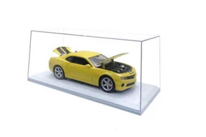 Triple 9 Collector's Showcase Display Acrylic with White Base 1:18 T09189924 - Picture 1 of 2
