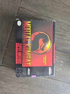 Mortal Kombat Super Nintendo SNES Complete Brand New Not Factory Sealed - Image 1 of 3