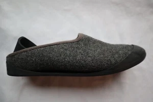 Charcoal Gray & Black MAHABIS Classic Shearling Lined Slippers EU 43 11.5 - 12 - Picture 1 of 7
