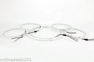 5pc LED Speaker Rings for Mastercraft JL Audio M770 M10IB5 - Picture 1 of 4