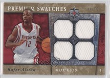 2006-07 Ultimate Collection Premium Gold Quad Swatches /75 Rafer Alston #PR-RA