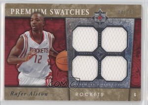 2006-07 Ultimate Collection Premium Gold Quad Swatches /75 Rafer Alston #PR-RA