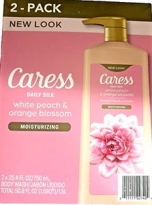 Caress Daily Silk Moisturizing Body Wash, (25.4 fl. oz., 2 pk.) - Picture 1 of 2