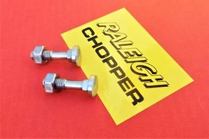 RALEIGH CHOPPER MK1 MK2 MK3 - NUEVOS PERNOS ABRAZADERA BARRA SISSY ACERO INOXIDABLE x 2 - Imagen 1 de 4