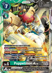 Puppetmon ACE BT21-051 SR NM World Convergence Digimon TCG - Picture 1 of 1