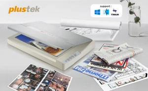 Plustek A3 escaner plana OS1180 formato grande 11.69 x 17 Mac and PC VEE VIDEO - Picture 1 of 6