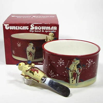 Medias Baxter con tazón de inmersión y esparcidor internacional certificado TWILIGHT SNOWMAN Foto 1 de 4