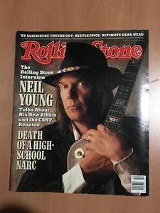 Rolling Stone Magazine #527- June 2, 1988- Neil Young - no mail label - Bild 1 von 2