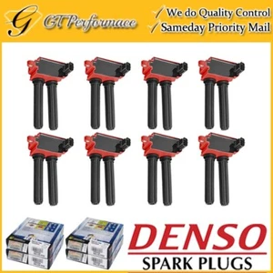 Performance Ignition Coil & DENSO Spark Plug 16PCS for Ram 1500/ Jeep 5.7L V8 - Picture 1 of 10