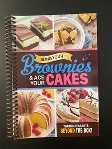 Bling Your Brownies & Ace Your Cakes spiral bound cookbook - Picture 1 of 1