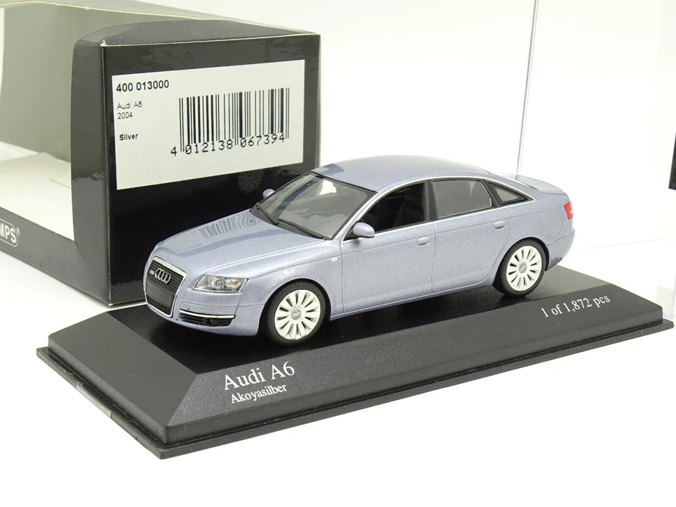 MINICHAMPS 1/43 - AUDI A6 2004 Argento - Immagine 1 di 1