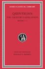Die Erziehung des Redners, Band I: Bücher 1-2 (Loeb Klassische Bibliothek) von Quintil,