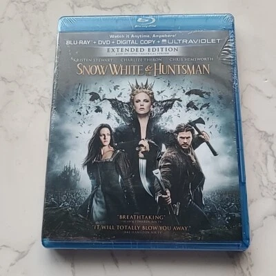 Snow White & the Huntsman NEW DVD, Bluray, Extended Edition 2012 Chris Hemsworth - Image 1 of 4