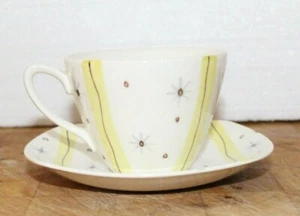 jessie tait design midwinter hollywood cup & saucer 1950s - Picture 1 of 4