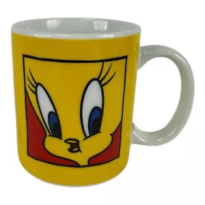 Vintage Tweety Bird Mug Looney Tunes Ceramic Coffee Cup Warner Bros. 1991 - Picture 1 of 5