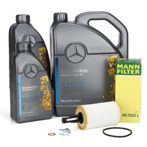 7L ORIGINAL 5W-40 MB 229.5 Motoröl + MANN Ölfilter für MERCEDES-BENZ 43AMG M276 - Bild 1 von 6