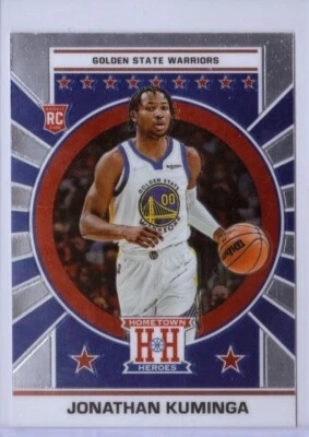 2021-22 Panini Chronicles Hometwon Heroes #649 Jonathan Kuminga RC - Warriors - Image 1 of 2