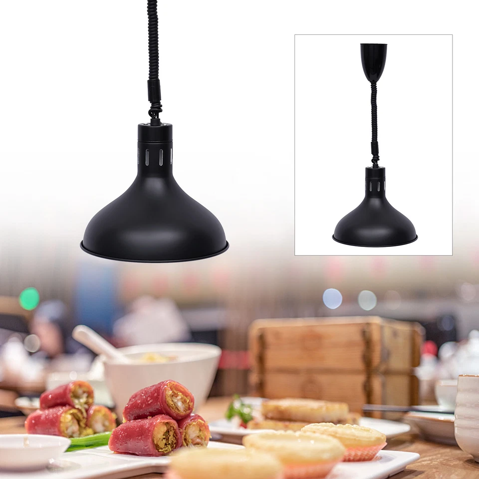 Food Heat Lamp Commercial Food Warmer Lamp Food Heating Lamp 250W Hanging - Image 1 of 1