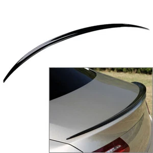 Fit Mercedes-Benz E Coupe C238 2016-UP Tail Wing Rear Trunk Spoiler Glossy Black - Picture 1 of 6