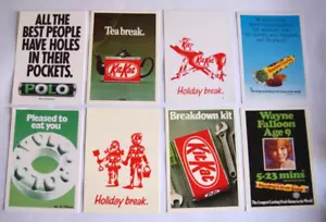 LOTE DE POSTALES / Set KitKat, Polo Mints & Rowntree's Fruit Gums Dulces Chocolate - Imagen 1 de 2