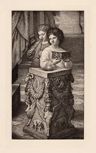 Inspirador sacrificio de grabado religioso de Rafael del siglo XIX en Listra FIRMADO enmarcado certificado de autenticidad - Imagen 1 de 5