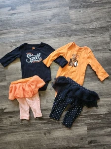 Carter's 3 Month Halloween Baby Outfit Bundle - Picture 1 of 4
