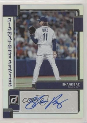 2022 Panini Donruss Signature Series Shane Baz #SS-SB Rookie Auto RC - Image 1 of 2