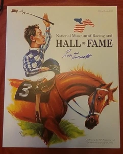 SUPER RARE RON TURCOTTE HAND SIGNED 2023 Hall of Fame Program. Only a few exist. - Picture 1 of 3