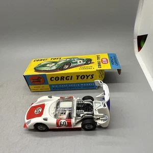 ORIGINAL BOXED VINTAGE 1960's CORGI no. 330 PORSCHE CARRERA 6 CAR - Picture 1 of 15