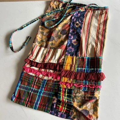 Rara falda envolvente de retazos Comme des Garçons Foto 1 de 4