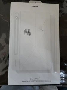 Samsung - Galaxy Tab S9 / S9 FE / S10 FE Smart Book Cover - White - Picture 1 of 2