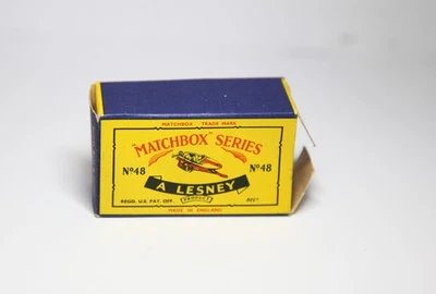 Lesney Matchbox No 48 Sports Boat & Trailer EMPTY Original Box - Vintage - Image 1 of 4