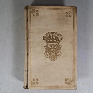 Hesiodi Ascraei 1701 Hardcover Antique Book Amsterdam In Latin - Picture 1 of 14