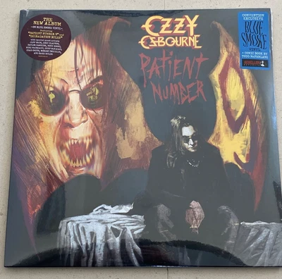 Ozzy Osbourne Patient Number 9 Blue Smoke Vinyl Convention Todd McFarlane Comic - Image 1 of 4