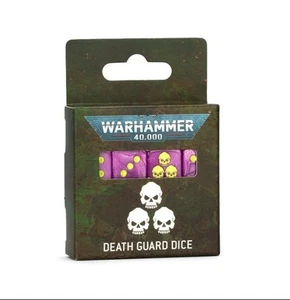 Juego de dados Warhammer 40k Death Guard - Imagen 1 de 1