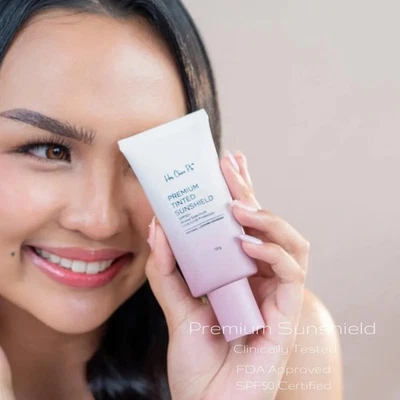 Her Choice PH Premium Tinted Sunshield SPF 50 PA+++ - 50g