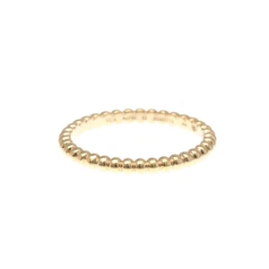 Van Cleef & Arpels Perlee Pink Gold (18K) Fashion No Stone Band Ri... BF587484 - Picture 1 of 1