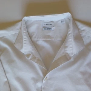 Calvin Klein Infinite Wrinkle Free TALL Stretch Flex Collar White size 3XT - Picture 1 of 10