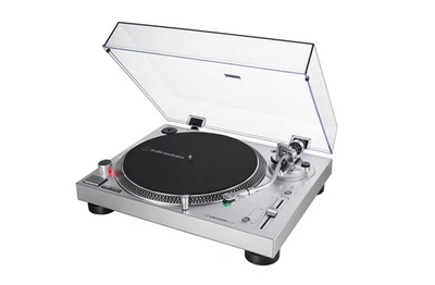 Audio‑Technica AT‑LP120XUSB Silver – Direct‑Drive USB Turntable (33/45/78 RPM) - Image 1 of 4