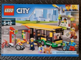 LEGO CITY 60154: Bus Station, New And Factory Sealed, Retired And Rare