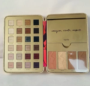 TARTE Pretty Paintbox Collector's Makeup Case Shadow Palette Blush Lip - Picture 1 of 7