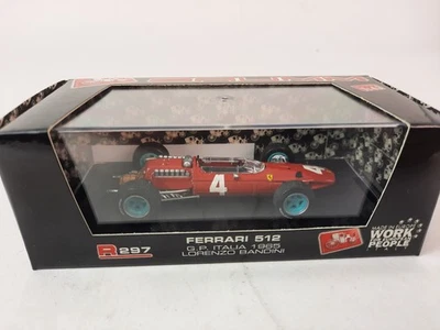 Brumm Ferrari 512 F1 #4 Lorenzo Bandini GP Italia 1965 1/43 R297 Foto 1 de 2