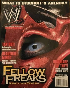 WWE Magazine November 2002 Kane *Has Poster* - Picture 1 of 18