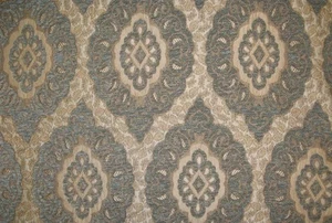 Upholstery Royalty Oval Chenille Drapery fabric by the yard 57" Wide - Picture 1 of 1