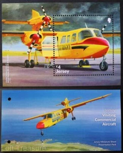 Francobolli Maglia: Confezione Presentazione "Visita Aerei Commerciali" MNH £4 M/S 2022 - Foto 1 di 5