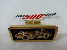 1961 A.J. Foyt Bowes Seal Fast Cufflink First Win Indianapolis 500 