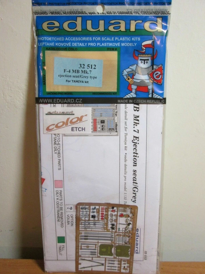 EDUARD color F-4 MB MK.7 EJECTION SEAT for tamiya kit 1/32 32512 - Immagine 1 di 1