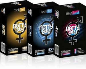 NottyBoy Honeymoon Special Multi Variety Pack Condom  (Set of 3, 30 Sheets) - Picture 1 of 1