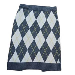 Pringle H&M Skirt of Scotland X H&M Argyle Knit Midi Size XL - Picture 1 of 7
